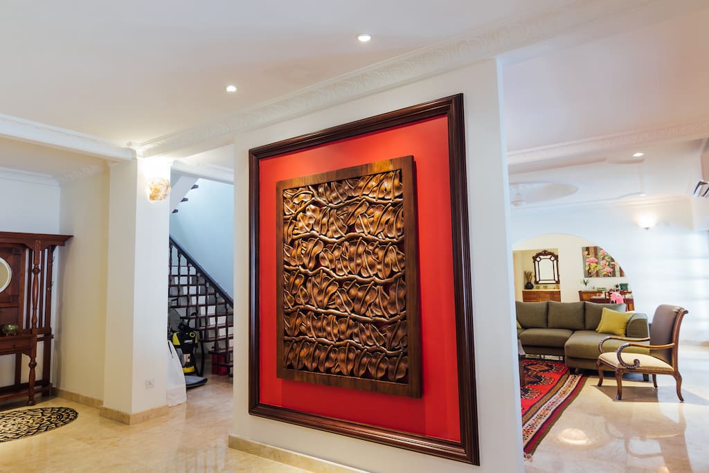 Be greeted by the modern and Classy interiors and that will accommodate larger groups with ease.