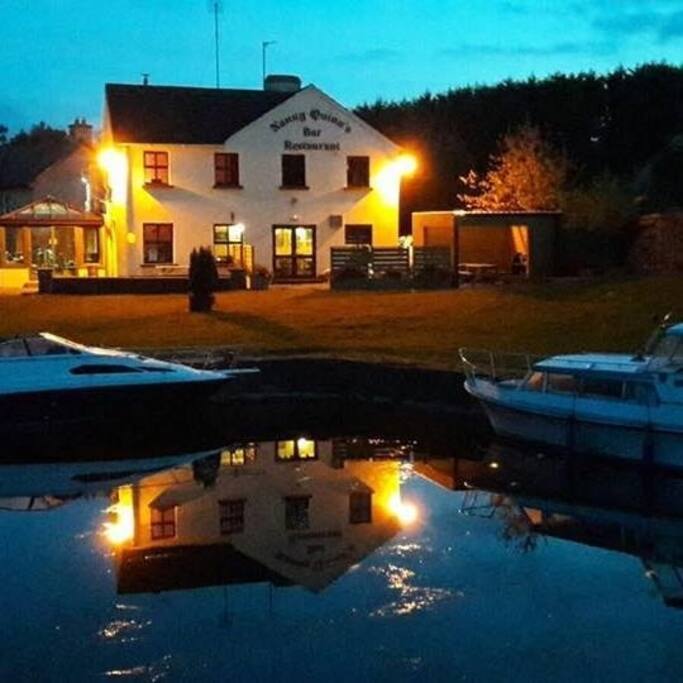 Nanny Quinns - A view from the Royal Canal Harbour