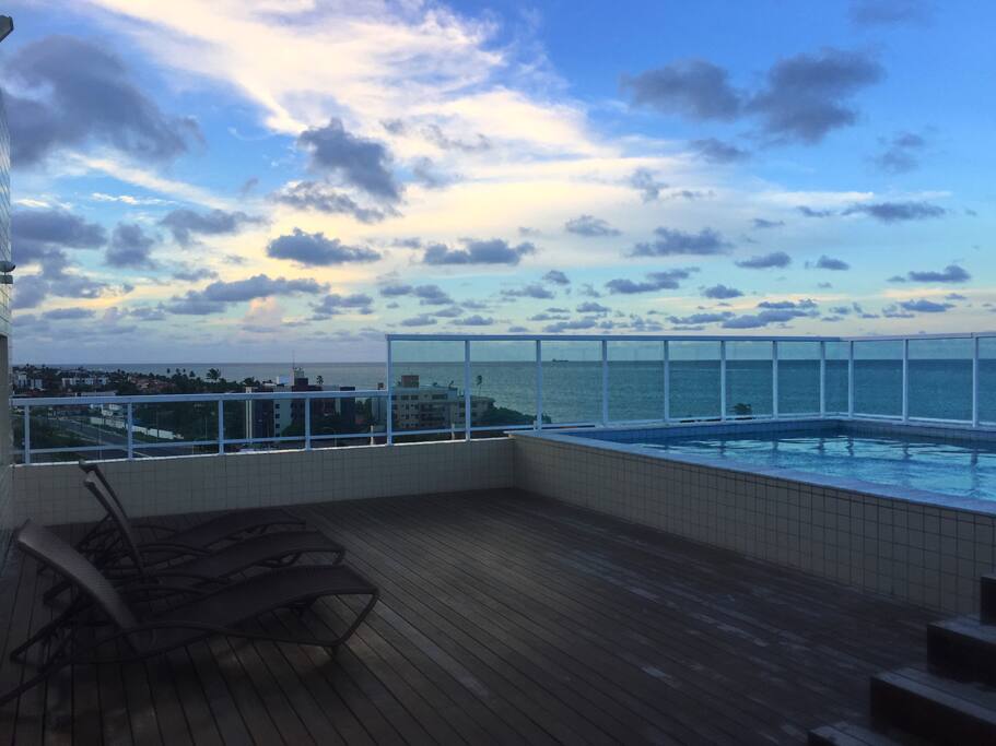 Área da piscina - Cobertura