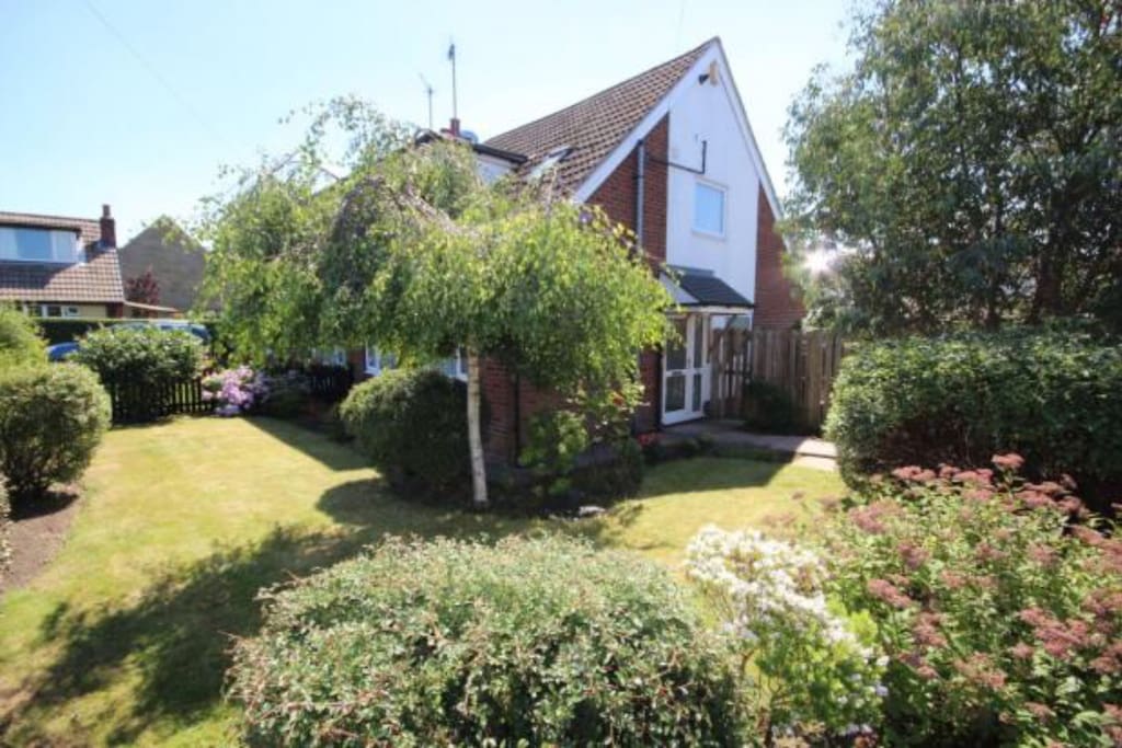 house and gardens