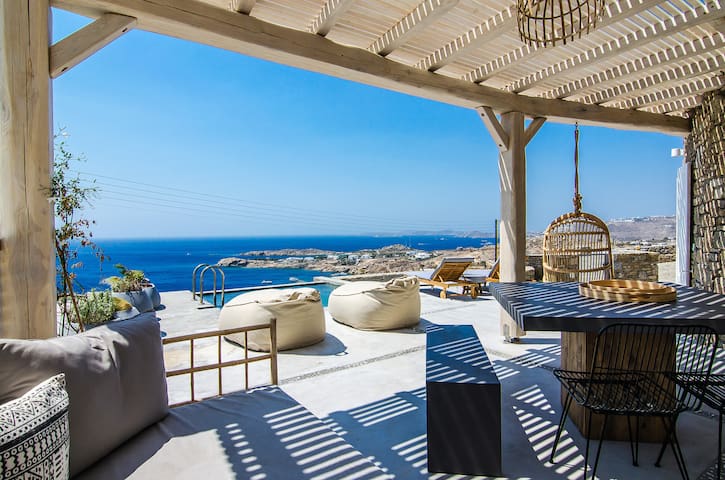 2 Bedroom villa with Panoramic Sea View of Aegean