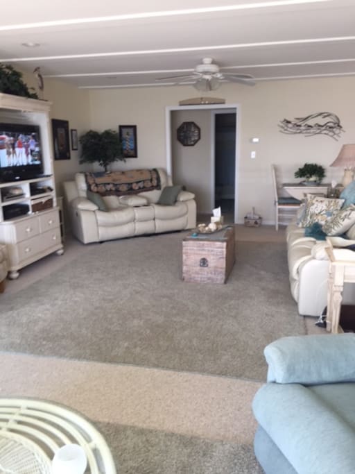 The family room area