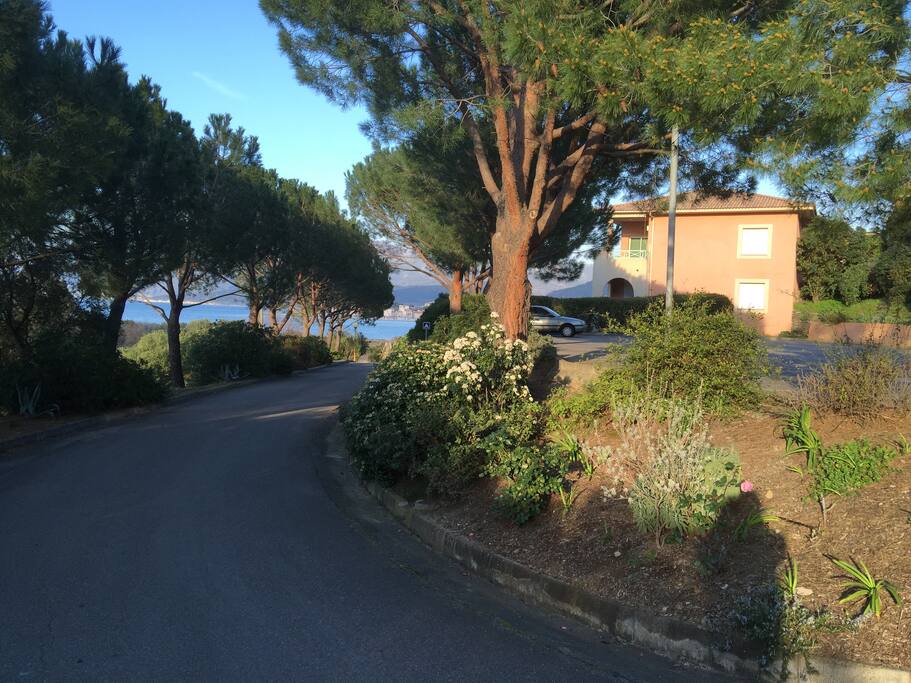 Entrée de la résidence