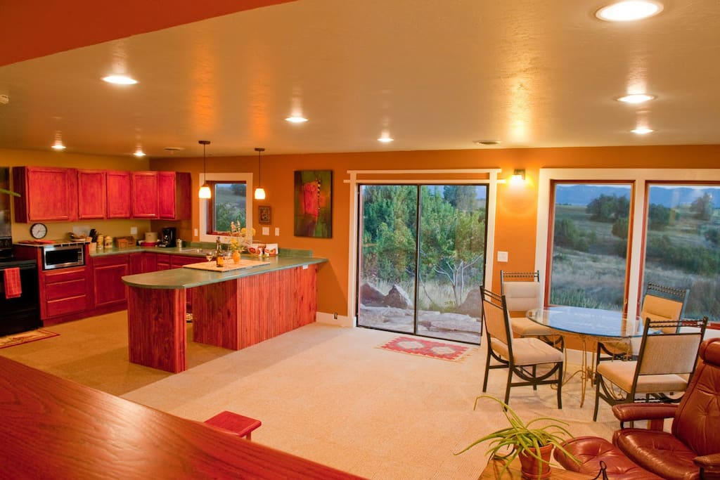 Kitchen/Dining & Living Space