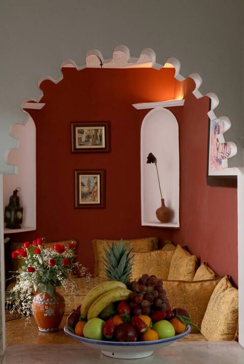 Popular Airbnb listing: Dar el Boumba in Arrondissement De Marrakech Medina مقاطعة مراكش المدينة