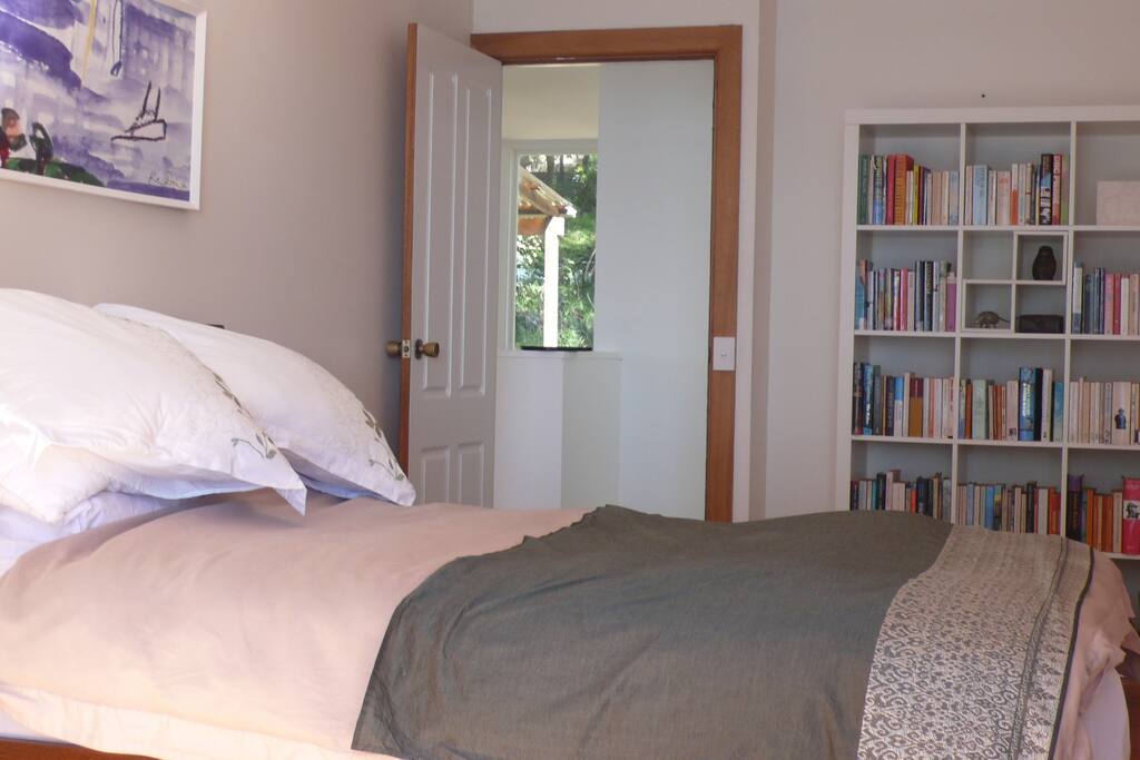 Master bedroom from the deck