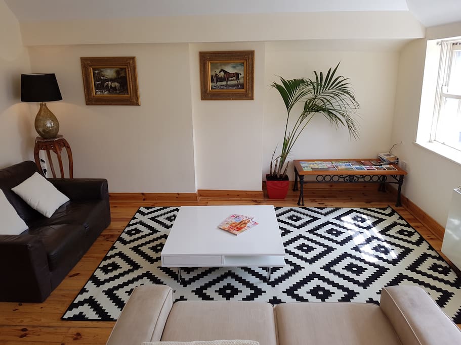 Main living room. Modern / historic combo.