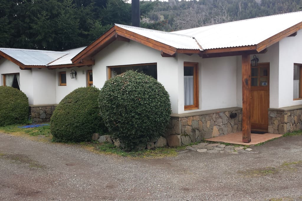 Vista externa desde el frente