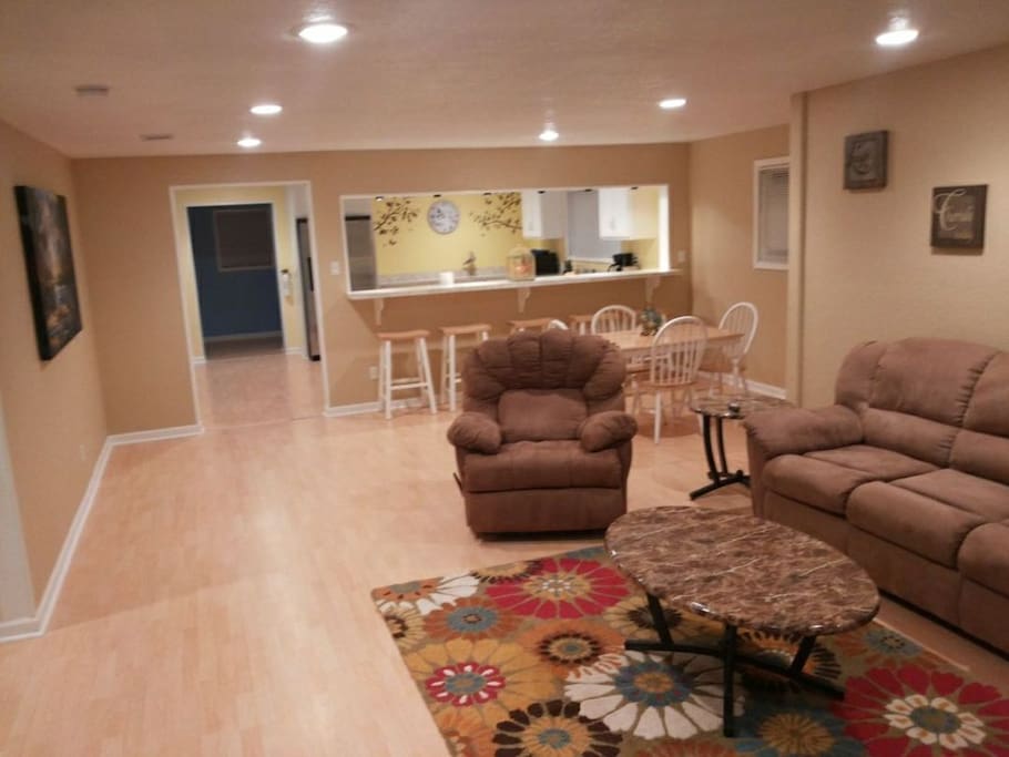 Living room entry