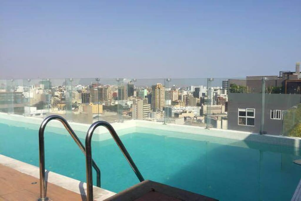 Sky view from Pool on Top Floor