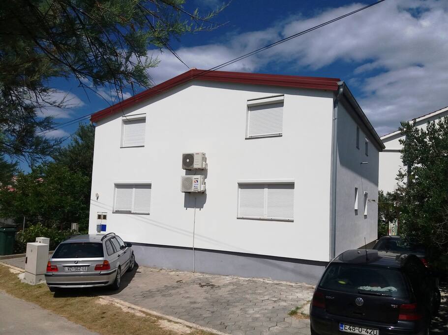 Pogled na apartmane izvana