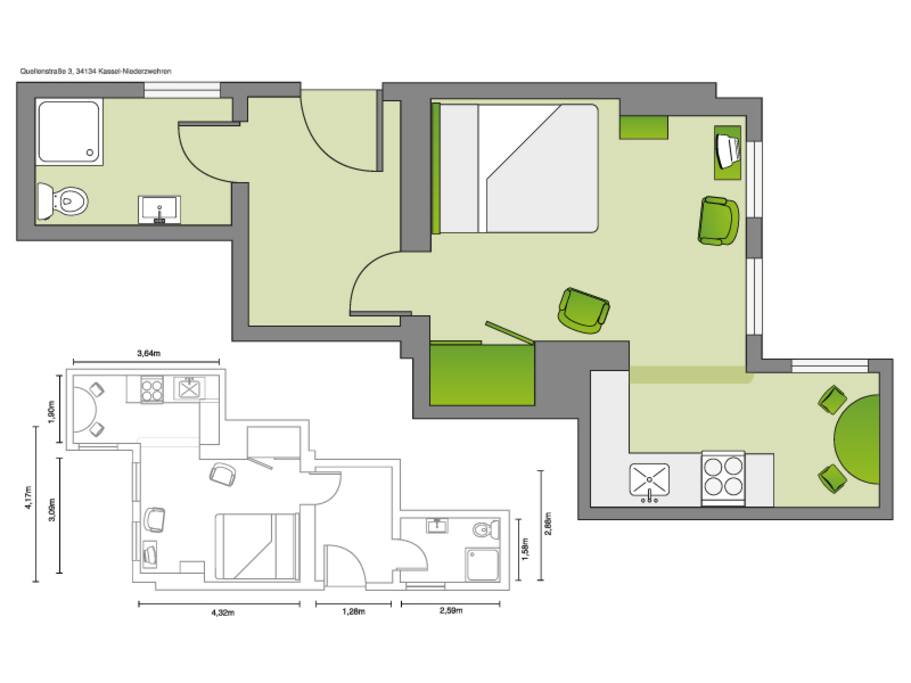 Grundriss, layout