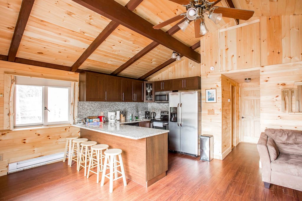Upstairs kitchen