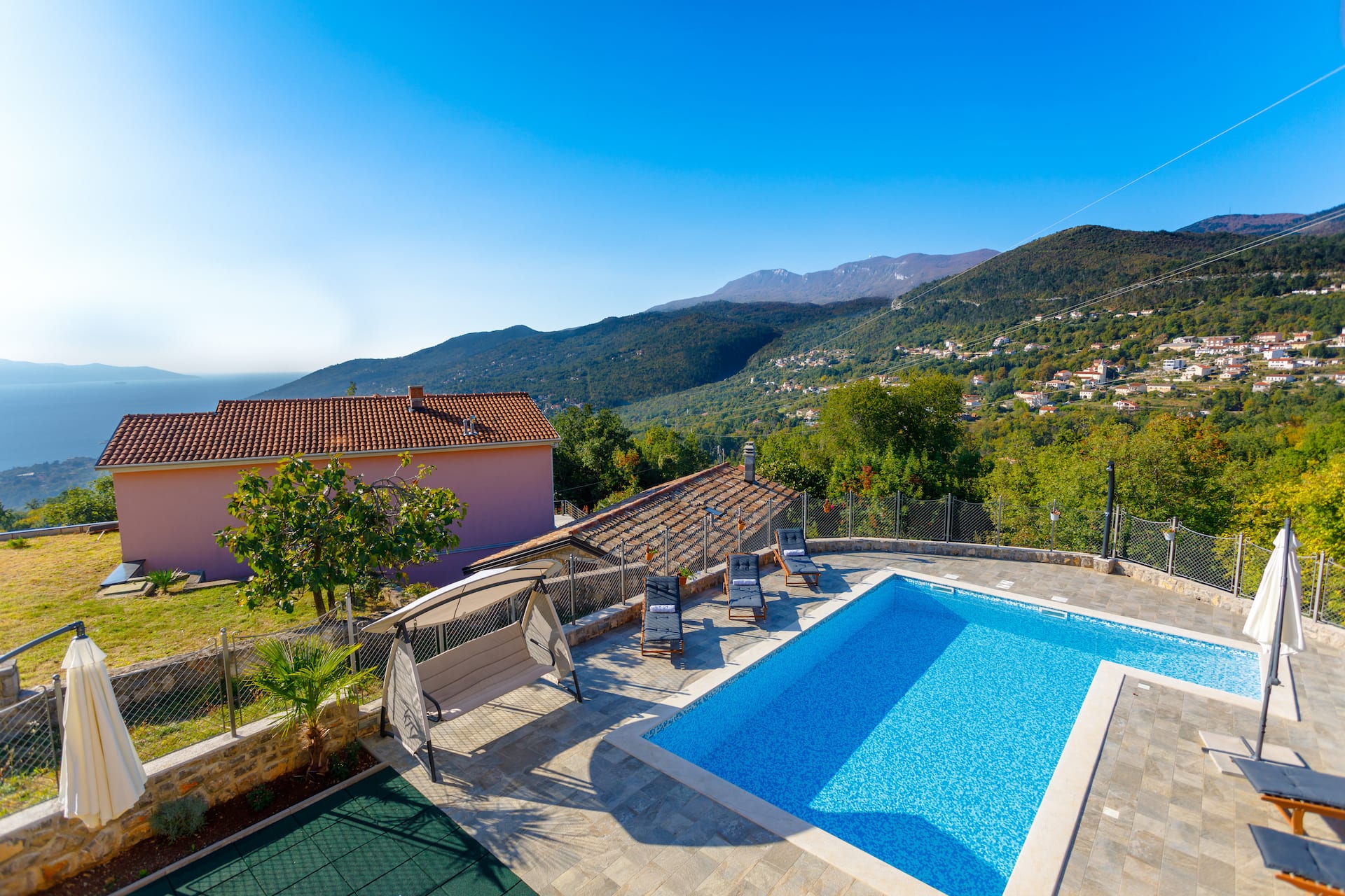Villa Veprina con vista mare sul Quarnero — foto 3