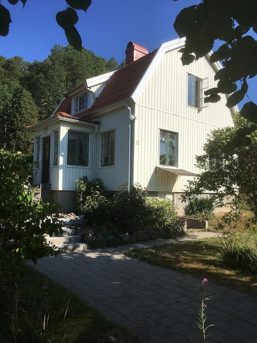 Huset utifrån