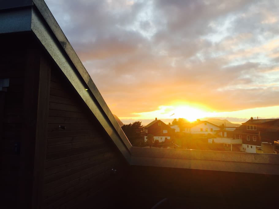 A typical Sunnmørsk sunset in the summertime !!