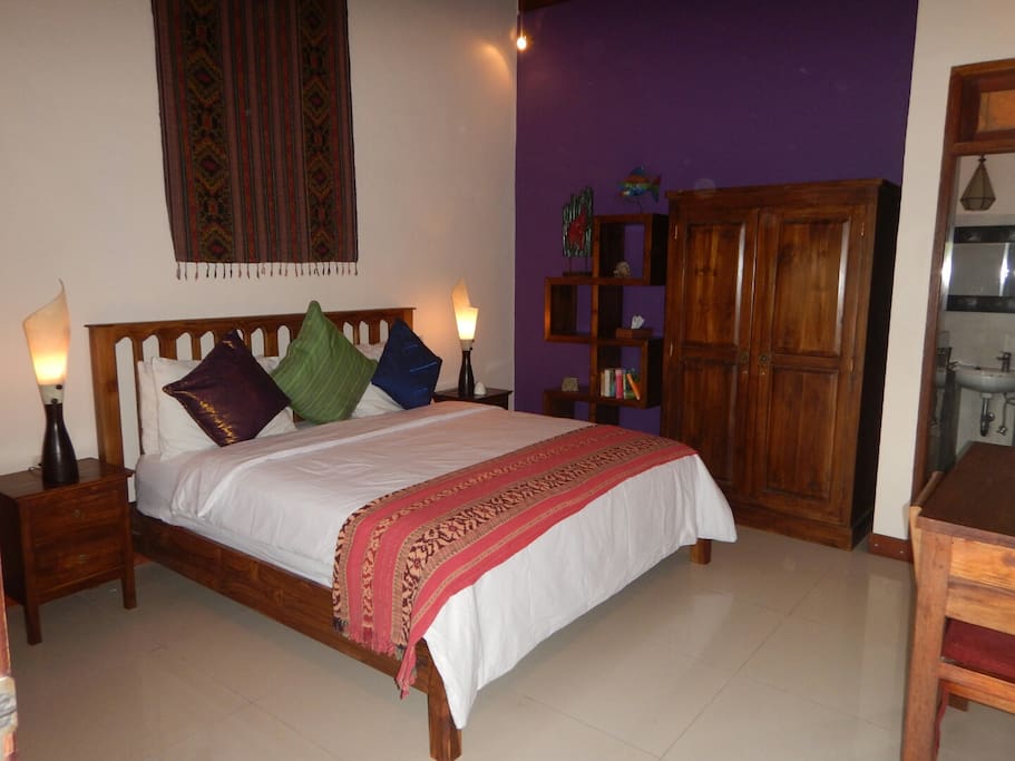 Rooms 1 and 2 feature granite floors, teak furniture and a TV/DVD