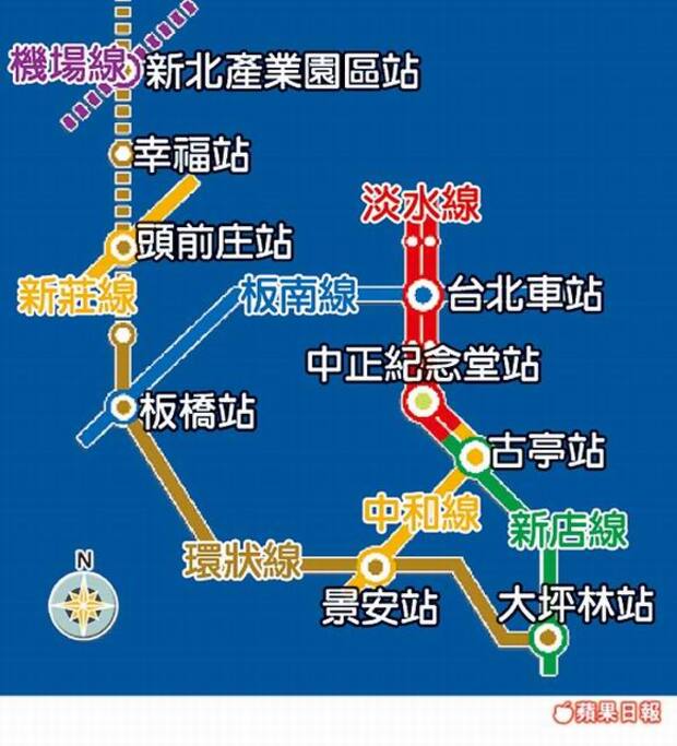 機場捷運 近錦安捷運站