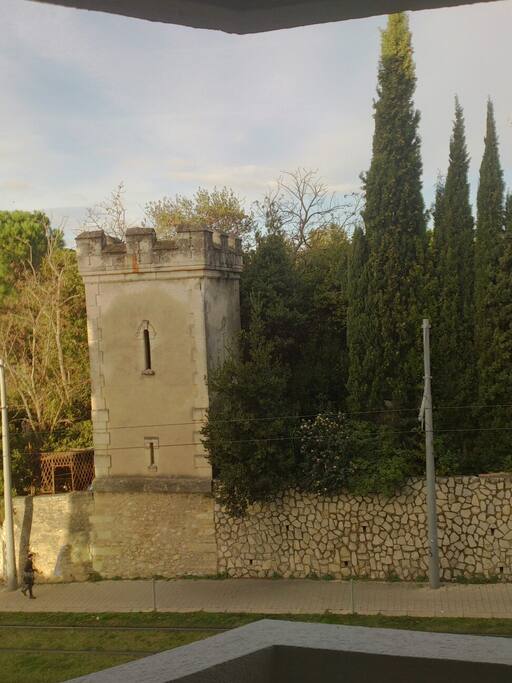 Vue depuis la chambre