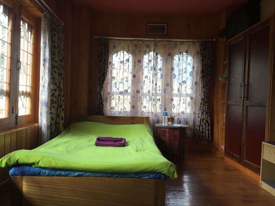 Ouchu room with private balcony