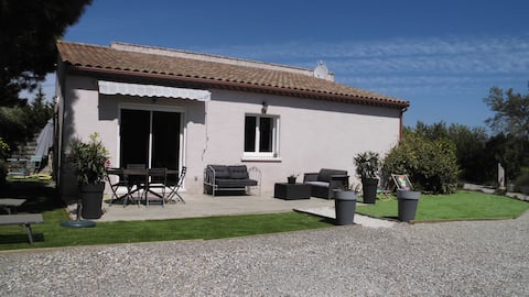 the charming Minervois cottage