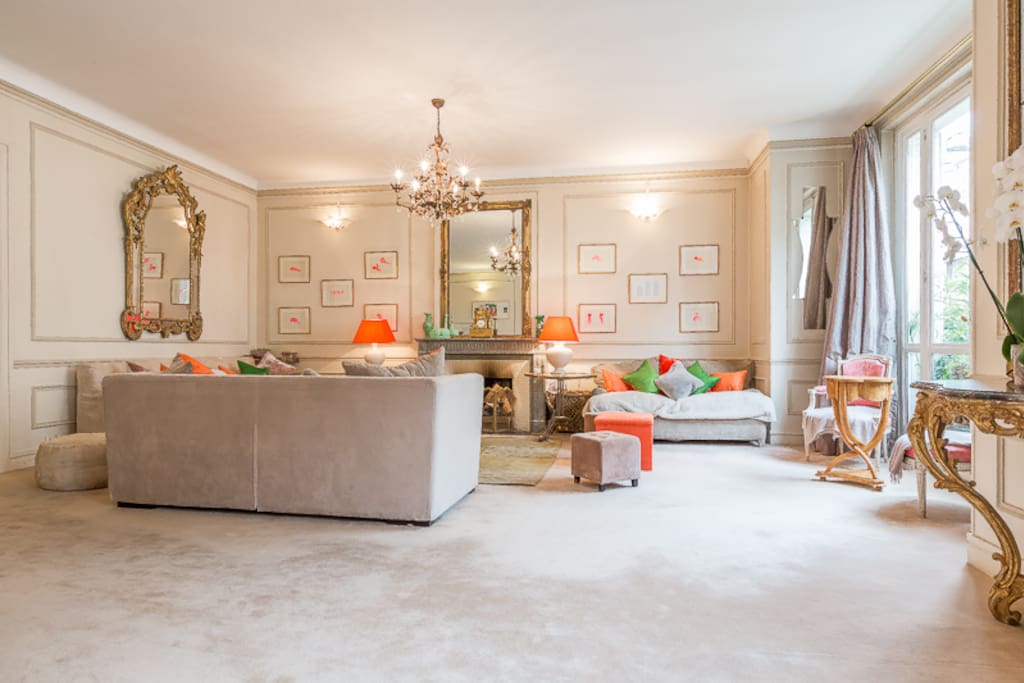 Spacious and comfortable living-room