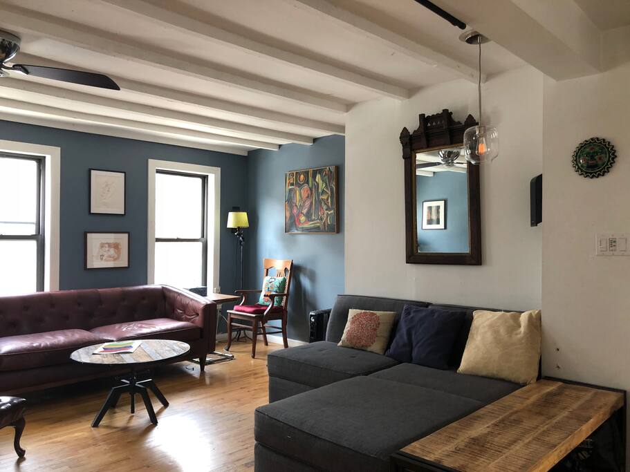 Plenty of comfortable couches