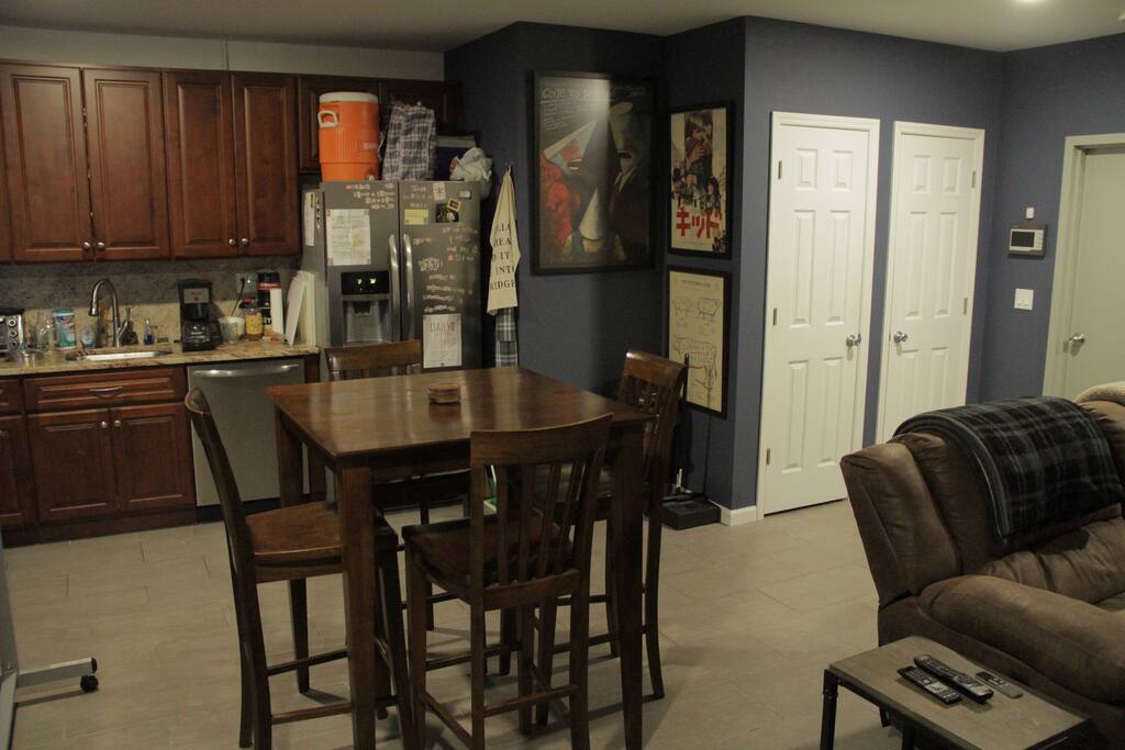 Dining Table and Closets
