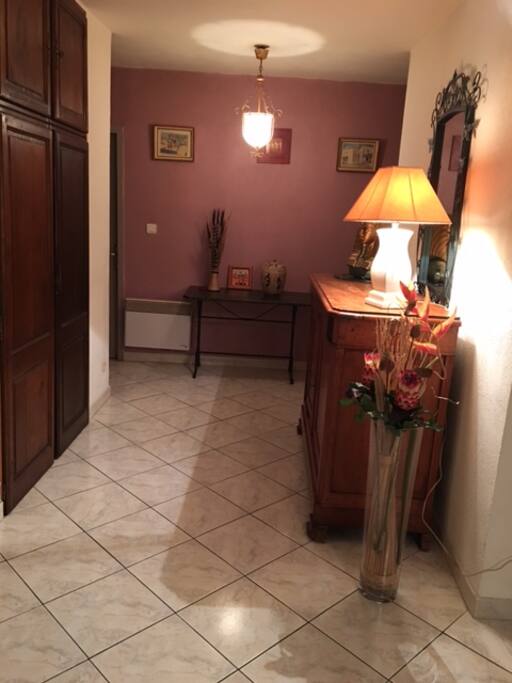 Entre de l'appartement couloir