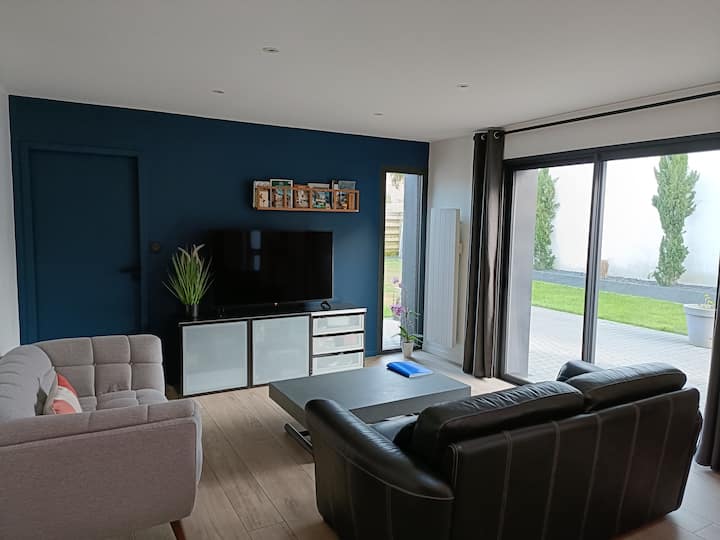 Vannes,maison Moderne, 3chambres    
Avec Spa - Vannes