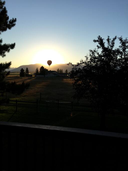 Also beautiful sunrises!