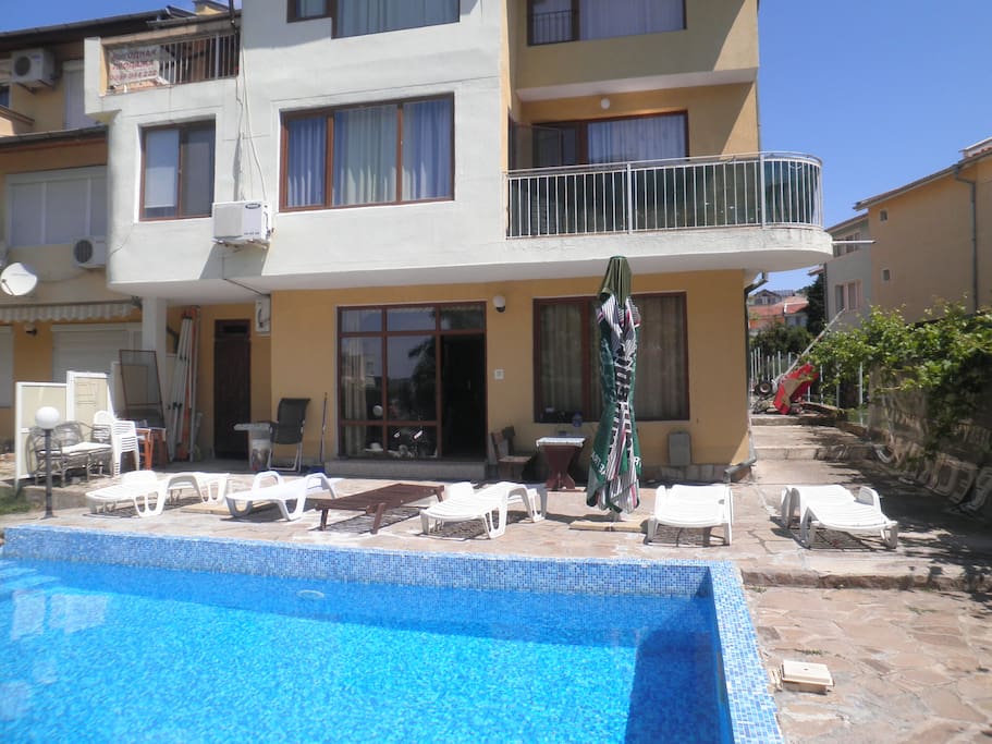 Face of guest House