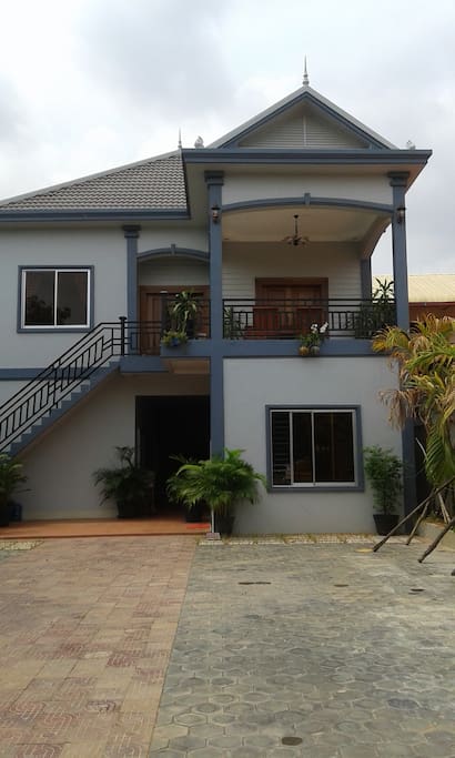 The villa