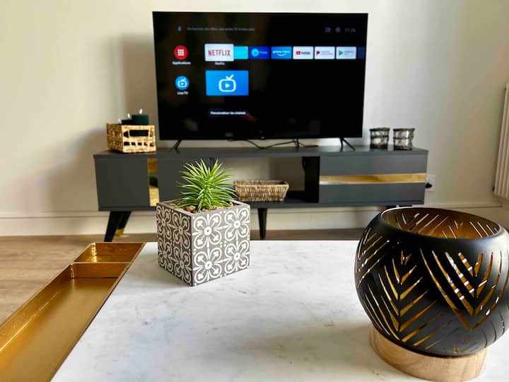 Cocon Lumineux Centre | Gare 10min | Wifi | 4p - Angoulême