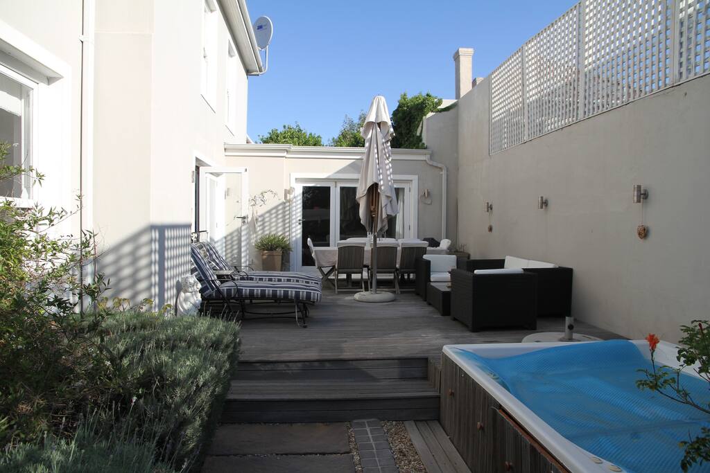 Patio and Pool