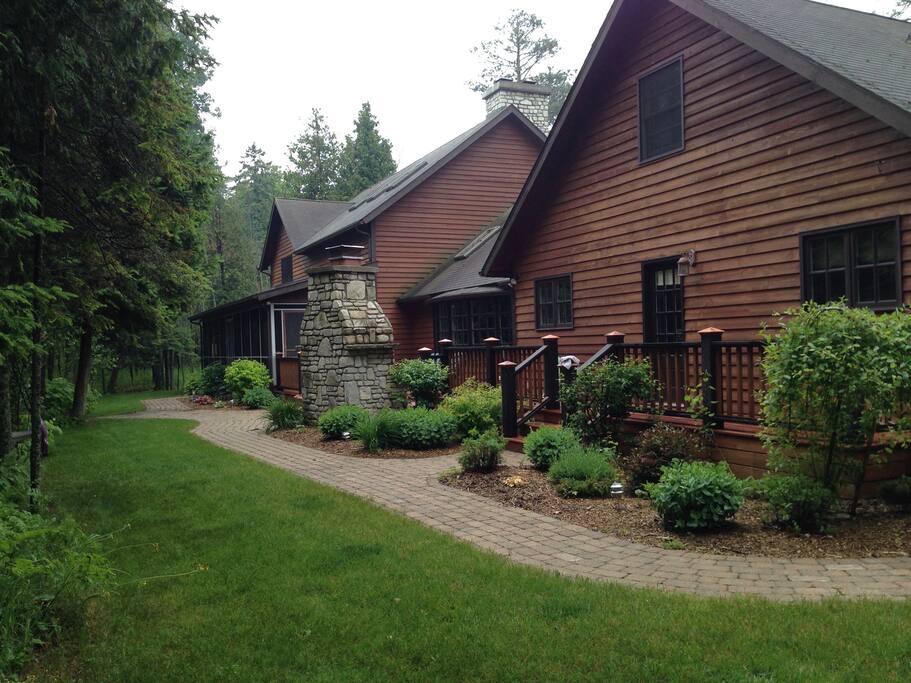 View of home from waterside