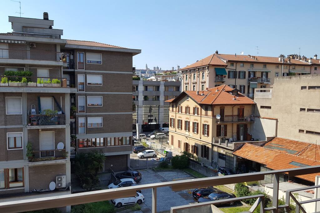 Vista dal balcone