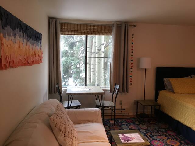 Cozy, comfy studio in Telluride!