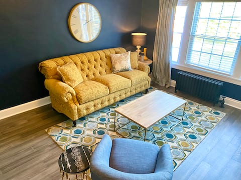 Noah James; Modern & Bright in a Historic Building