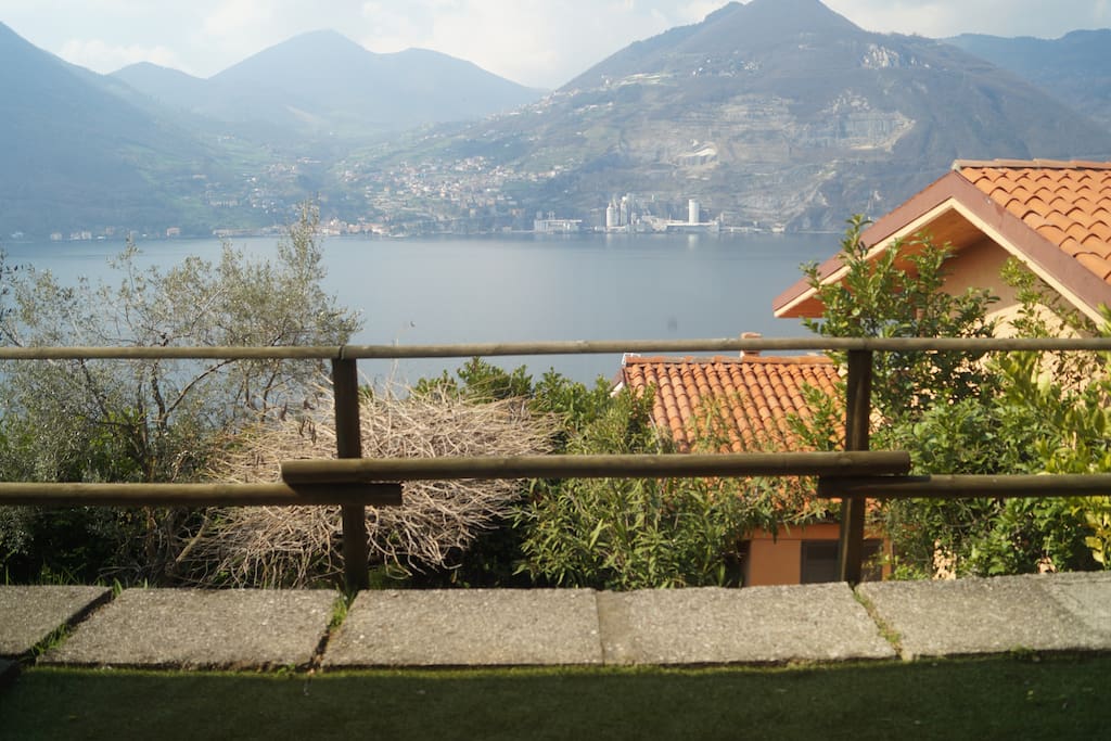 View from the terrace of La Tranquilla