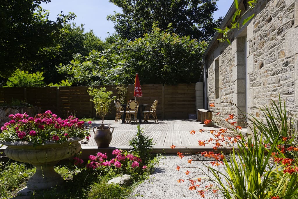 Terrasse de la maison