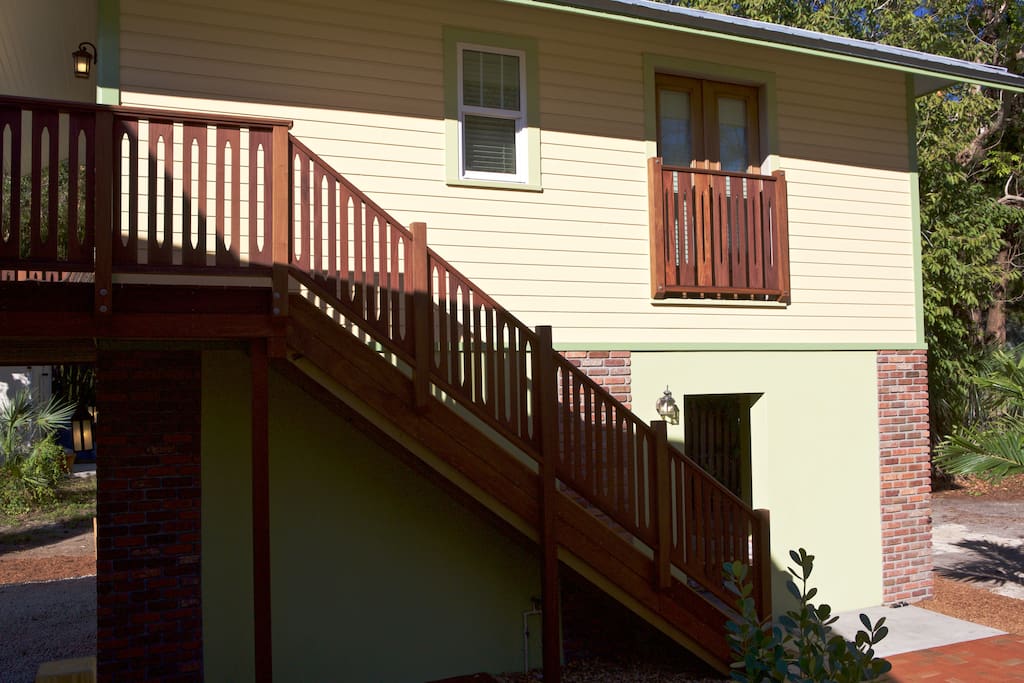 Stair to Guest House
