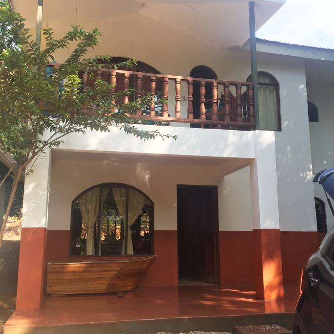 Front of the Main House - 5 bedrooms - 2.5 bathrooms.