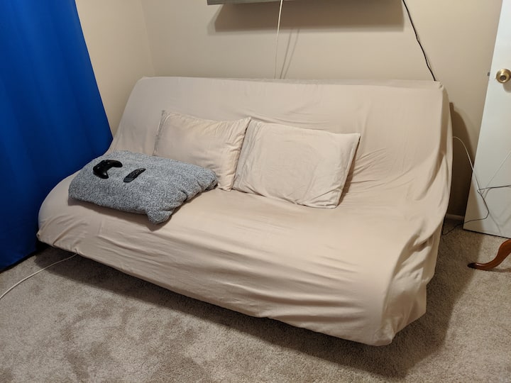 Futon od memorijske pjene