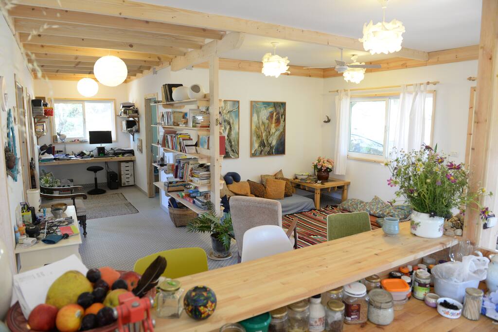 view from the kitchen