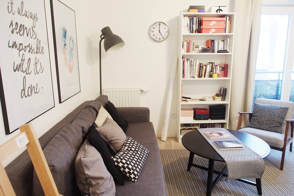 Open living room