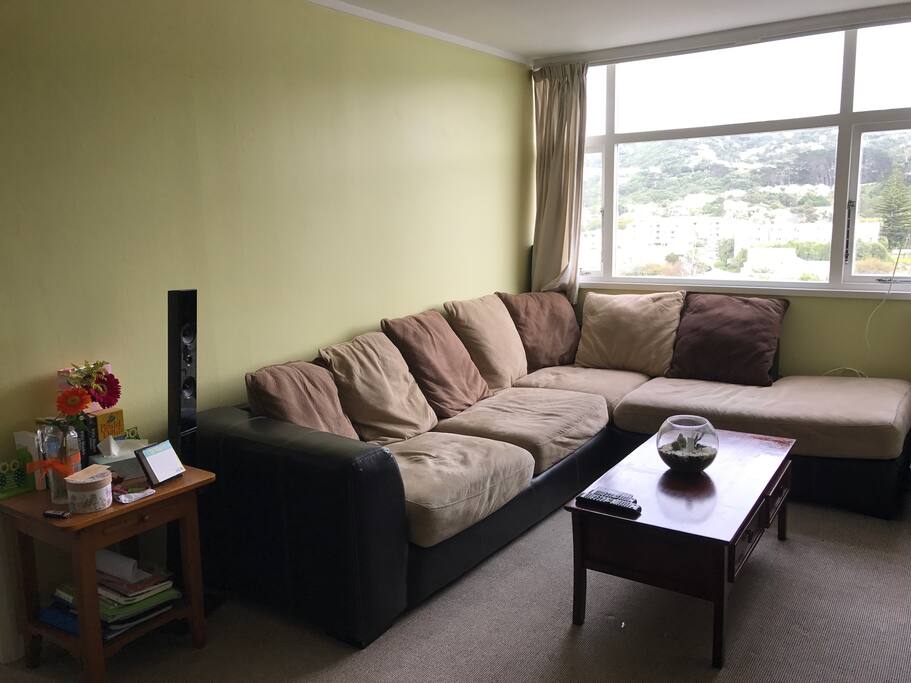 This is the lounge where you can enjoy 7.1 surround sound with your home movies. Sit back and relax :)