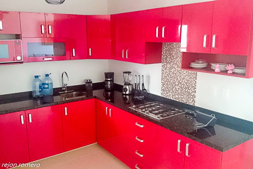 Cocina Moderna,equipada y funsional.