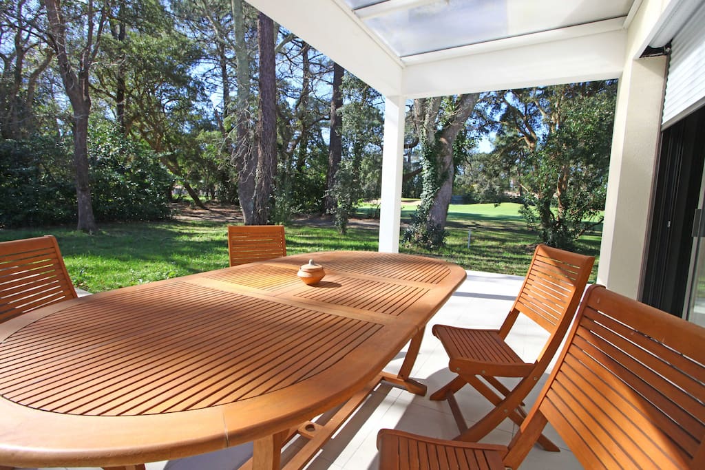 terrasse vue golf