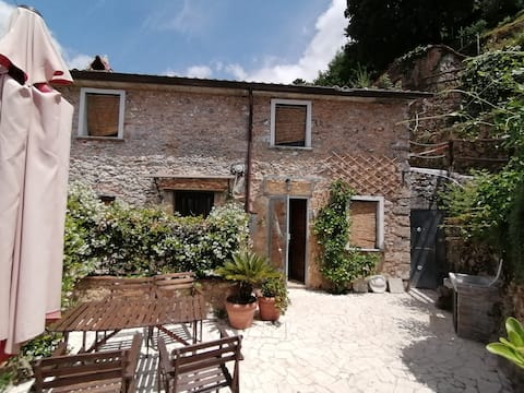 A terrace on the sea